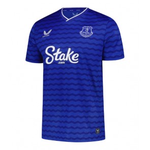 Everton Vitaliy Mykolenko #19 Hjemmebanetrøje 2025-26 Kortærmet
